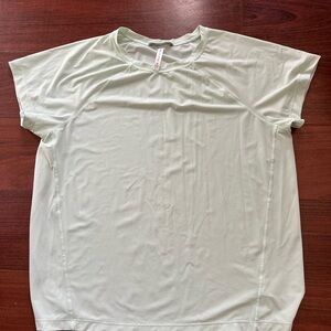 Light Green Short Sleeve Top